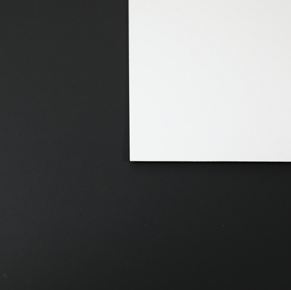 SHOW CARD Noir   Blanc (0.80 x 1 m)